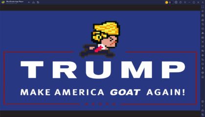 Cùng chơi tựa game vui nhộn Trump Run trên PC với BlueStacks