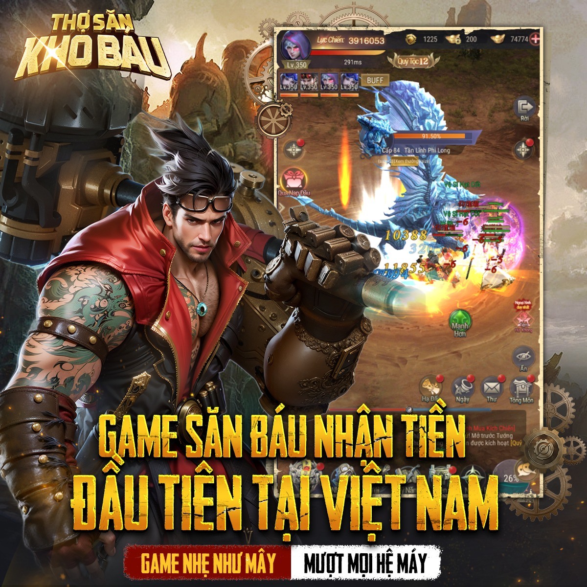 Thợ Săn Kho Báu: Game “đạo mộ” mobile sắp ra mắt tại Việt Nam