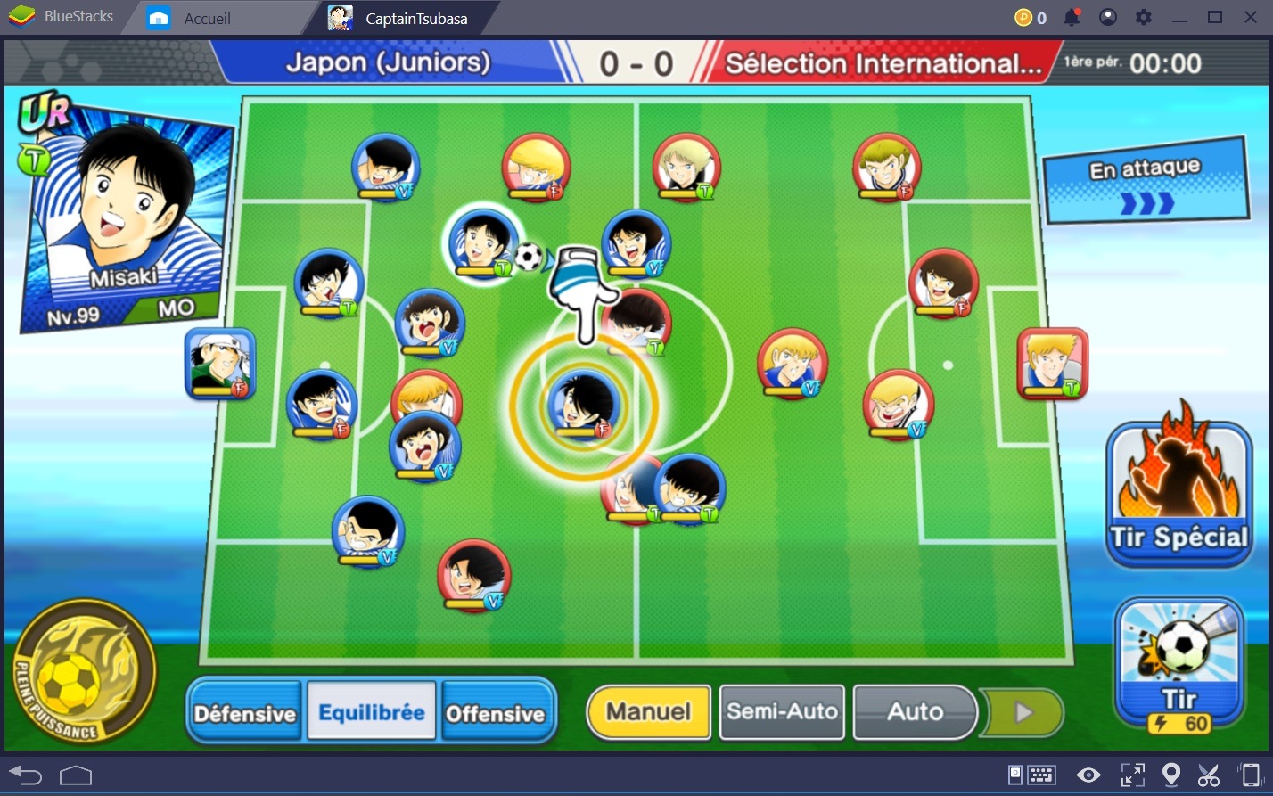 Captain Tsubasa : Dream Team, marquer un but à coup sûr grâce à Combo Key