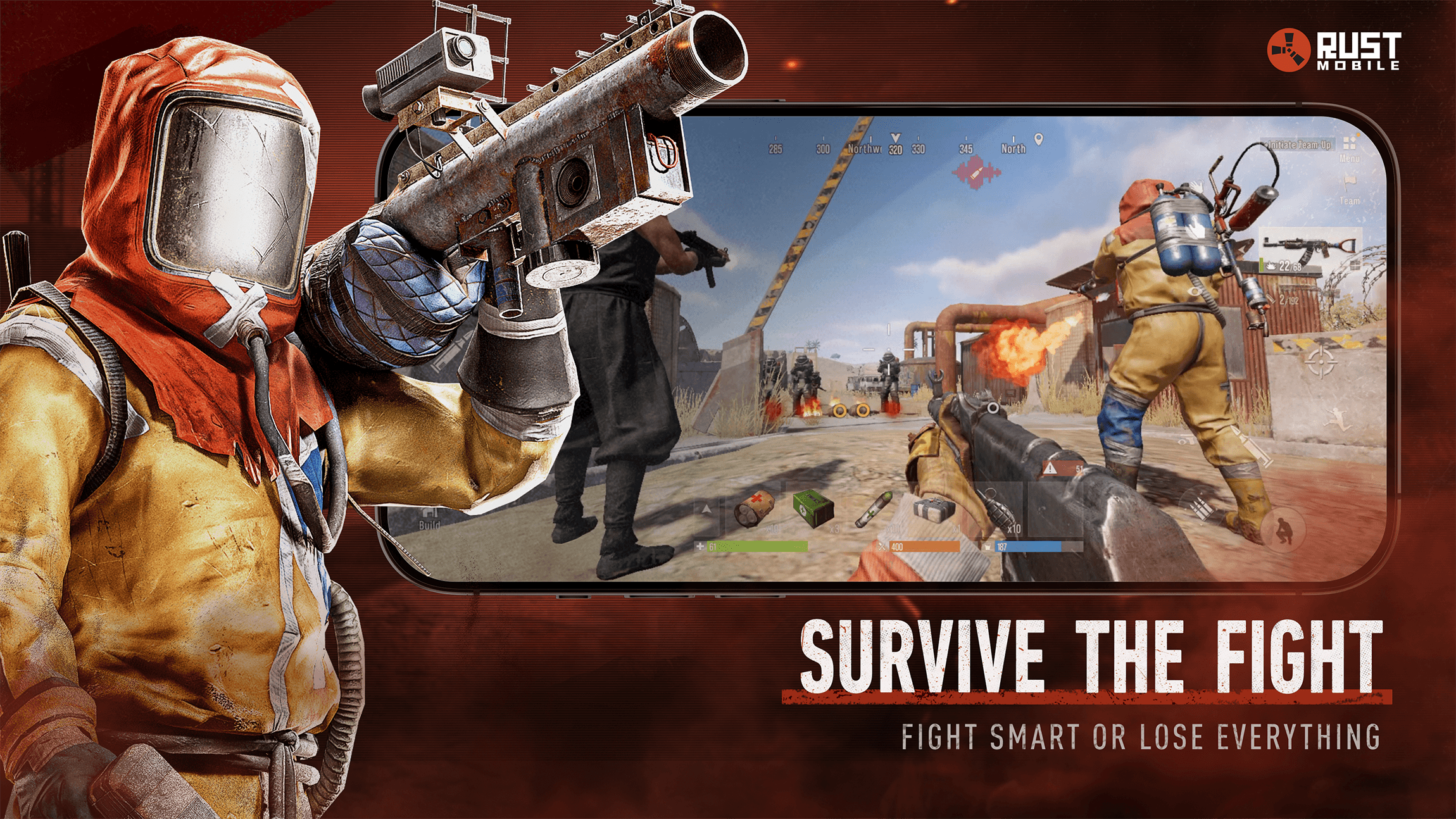 Guía y consejos de armas y combate de Rust Mobile