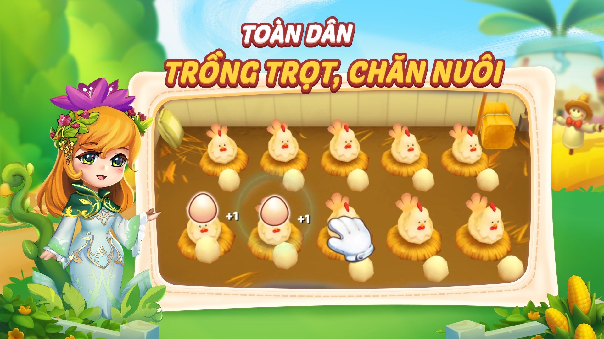 Thị Trấn Củ Cải ZingPlay chính thức ra mắt ngày 6/10