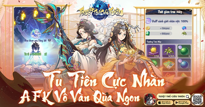 Tuyệt Thế Cửu Thiên: Game tu tiên mobile sẽ ra mắt trong tháng 7