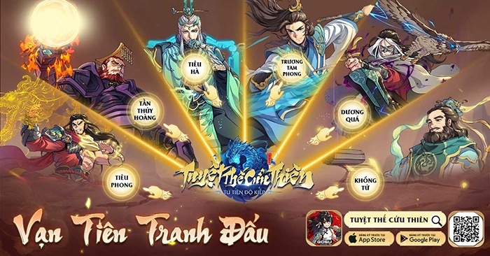 Tuyệt Thế Cửu Thiên: Game tu tiên mobile sẽ ra mắt trong tháng 7