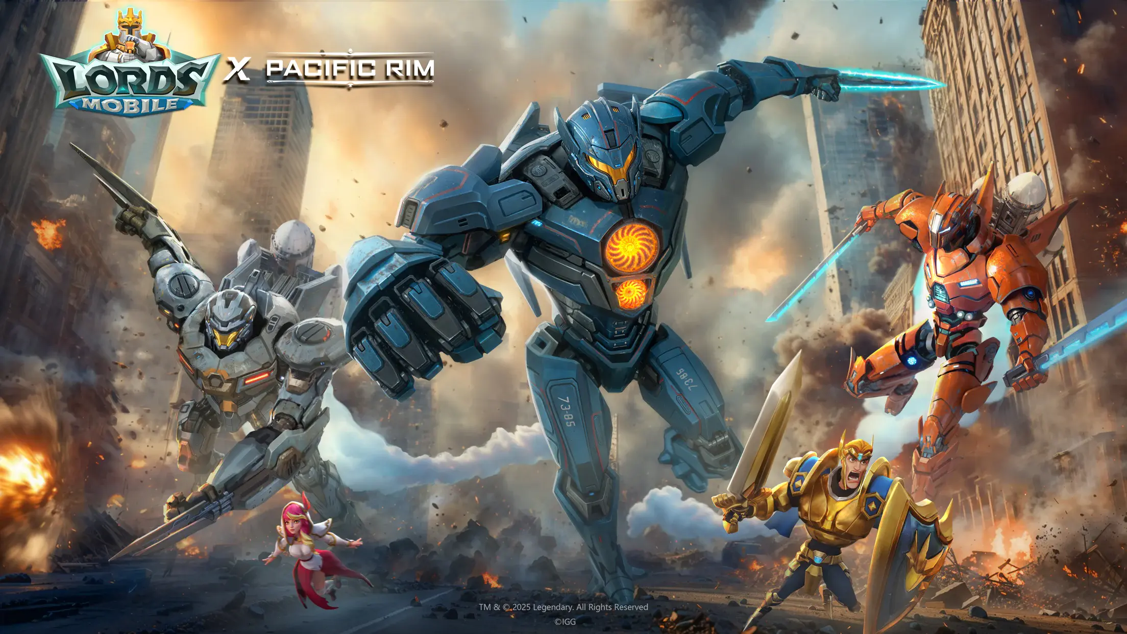 Lords Mobile: Pacific Rim War - Qué esperar de la colaboración de junio de 2025