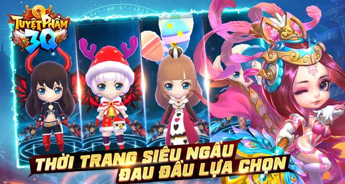 Tuyệt Phẩm 3Q: Game đấu tướng Tam Quốc phong cách chibi cực đáng yêu sắp ra mắt