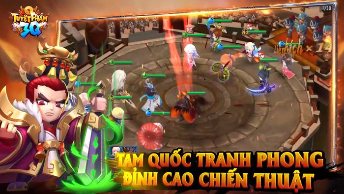 Tuyệt Phẩm 3Q: Game đấu tướng Tam Quốc phong cách chibi cực đáng yêu sắp ra mắt