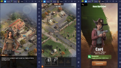 Cara Bermain The Walking Dead: Survivors di PC Lewat BlueStacks