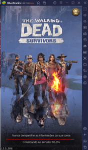 Como jogar The Walking Dead: Survivors no PC usando o BlueStacks
