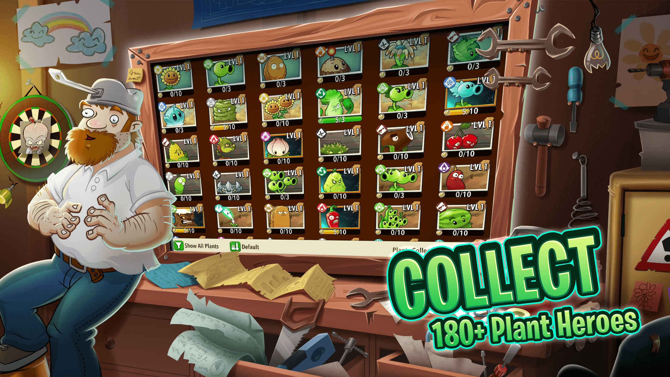 Plants vs Zombies 2: Hé Lộ Toàn Bộ Plant Mới Sắp Ra Mắt