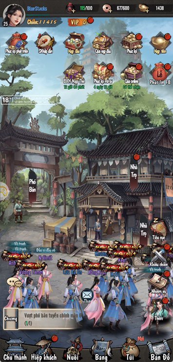 Hướng dẫn tân thủ chơi Tân Ỷ Thiên Đồ Long Ký Mobile trên PC bằng BlueStacks