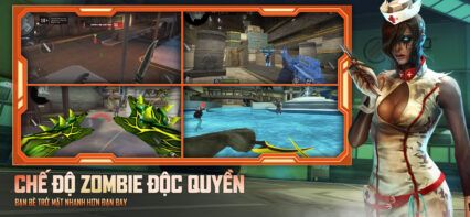 Hướng Dẫn Chế Độ Chơi CrossFire: Legends Thi Đấu, Đấu Rank, Zombie