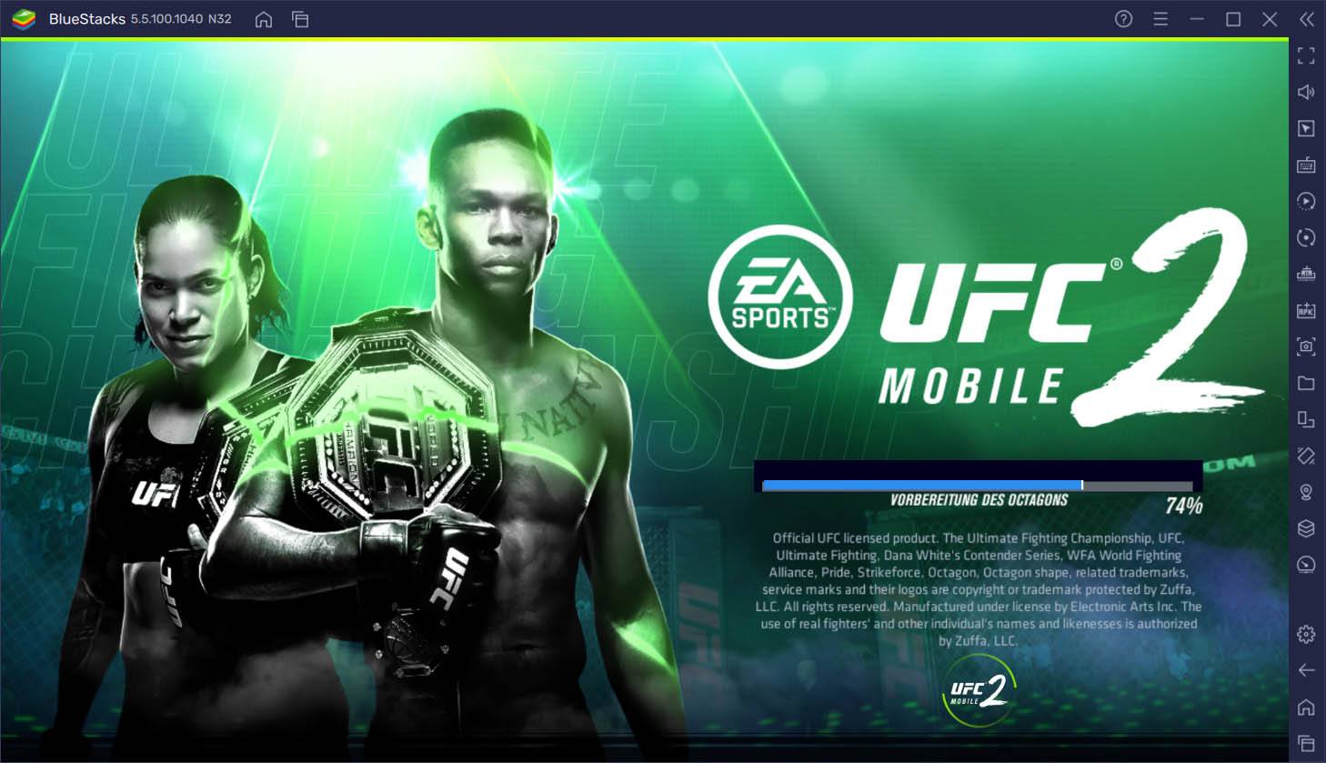 UFC Mobile 2 auf dem PC – So konfigurierst du BlueStacks für die beste Steuerung und Leistung