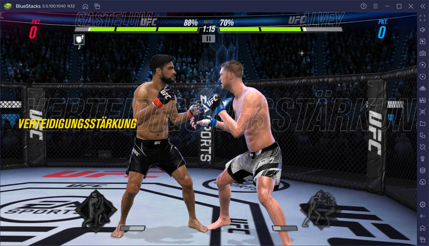 UFC Mobile 2 auf dem PC – Tipps und Tricks, um Matches zu gewinnen und KOs zu erzielen