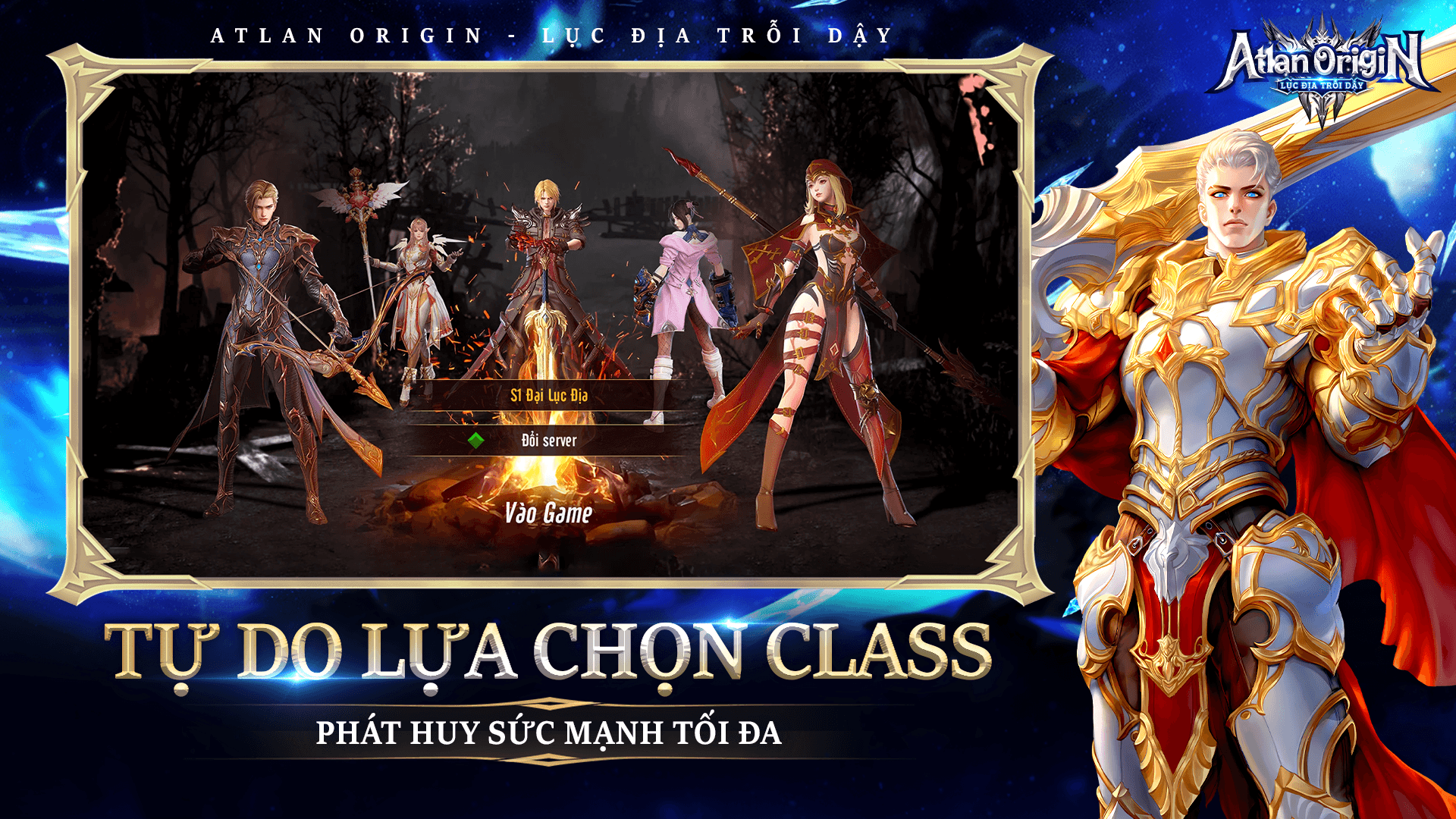 Atlan Origin: Lục Địa Trỗi Dậy - Mọi Điều Bạn Cần Biết Để Chọn Class Nhân Vật