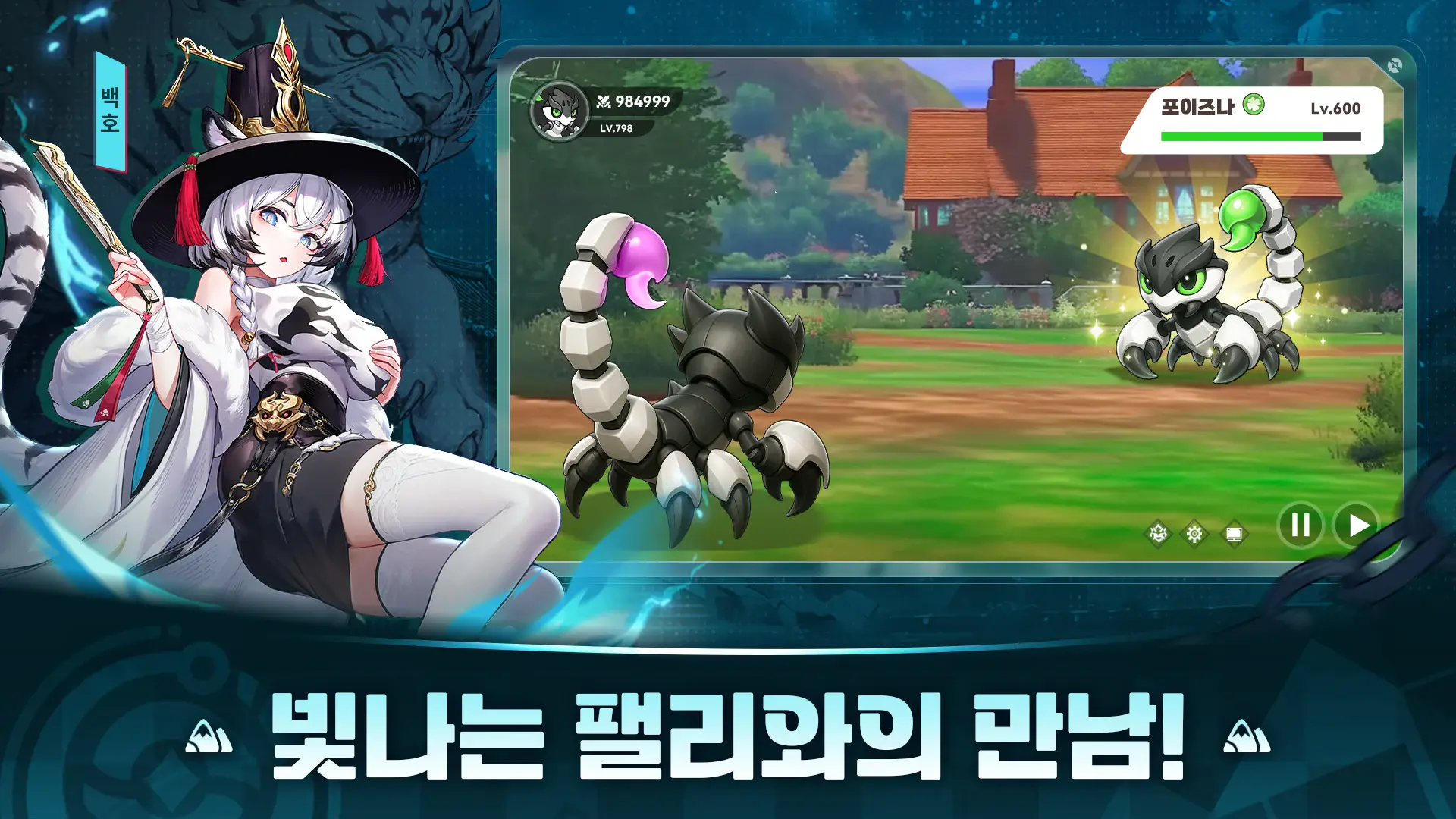 팰리팰리 주요 UR 캐릭터 피닉스, 아쿠아마, 백호령