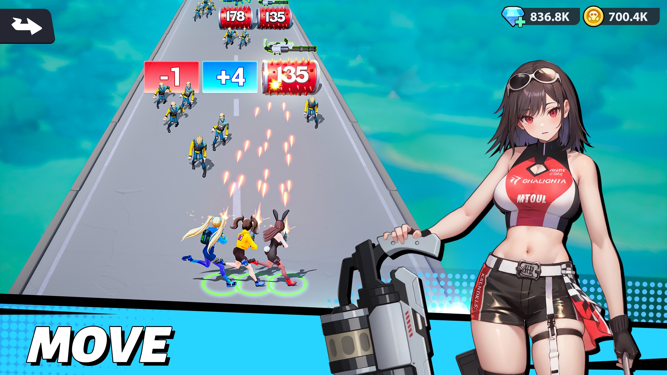 Run! Goddess - Master the Combat Mechanics
