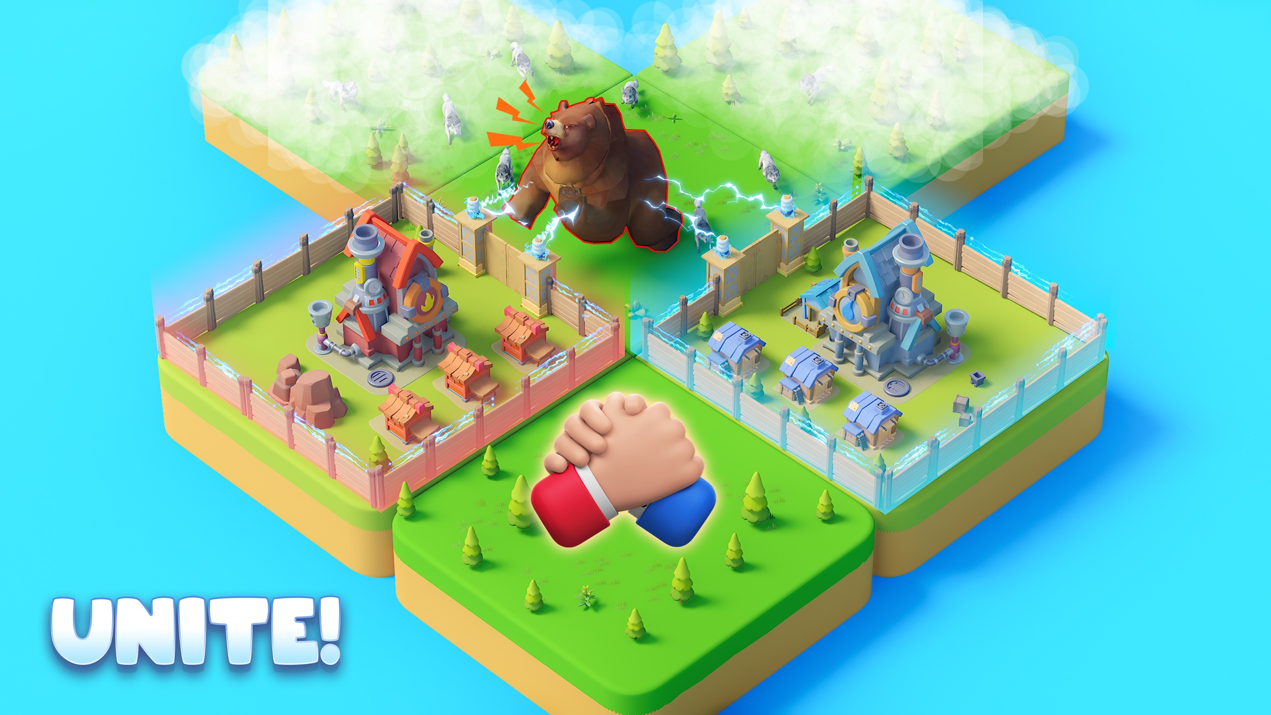 Tiles Survive!: Helden rekrutieren & starke Allianzen schmieden