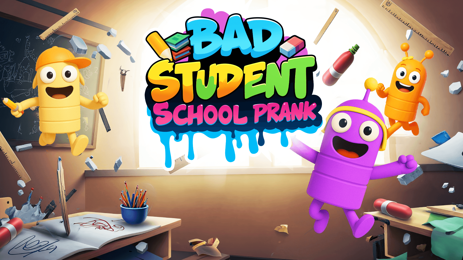 How to Install and Play Bad Student: School Prank on PC with BlueStacks
