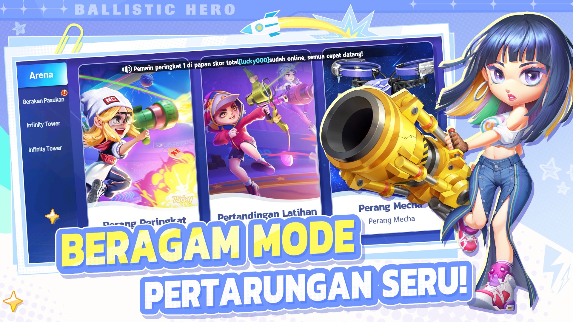Panduan Seputar Pet di Game Ballistic Hero VNG - Dapatkan Pet Legenda dan Jadi Shooter Terbaik