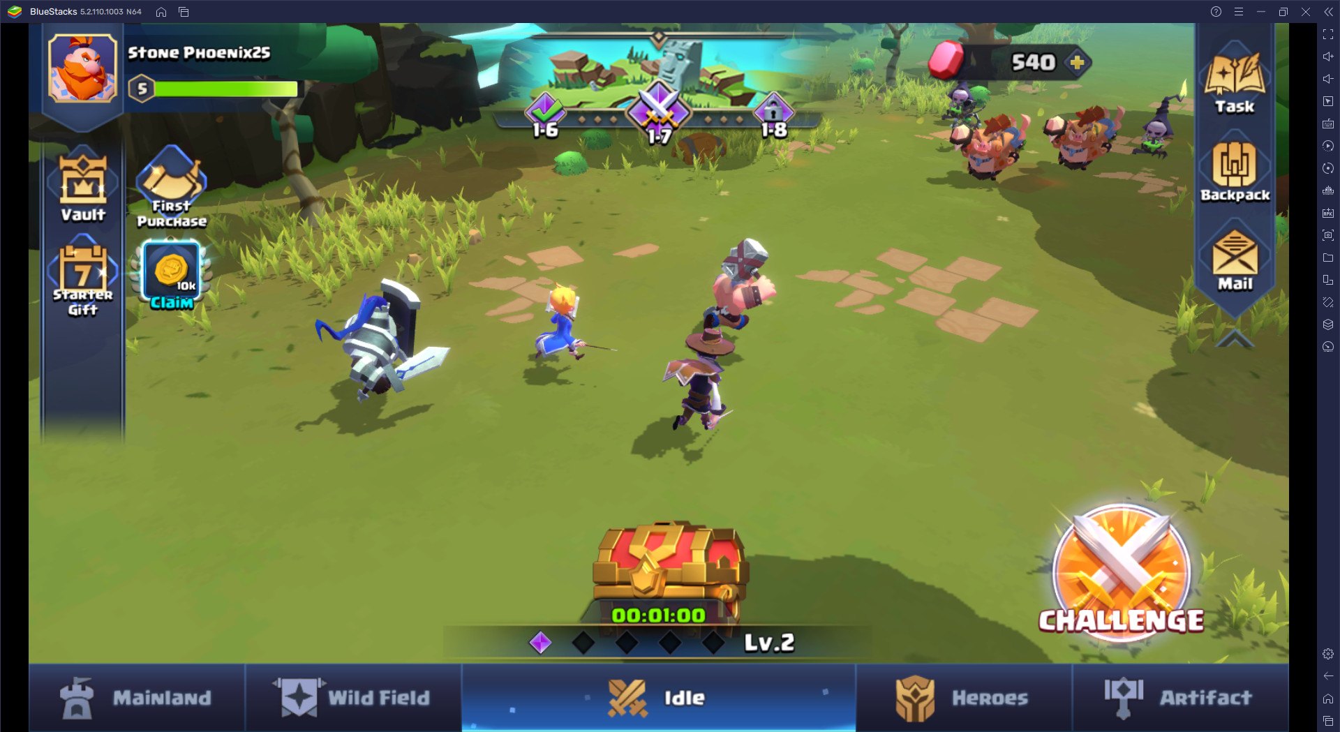 วิธีติดตั้ง Valor Legends: Eternity บน PC และ Mac ผ่าน BlueStacks