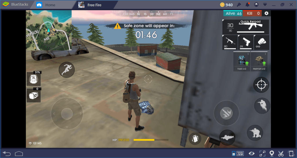 Free Fire Combat Guide On Pc Bluestacks