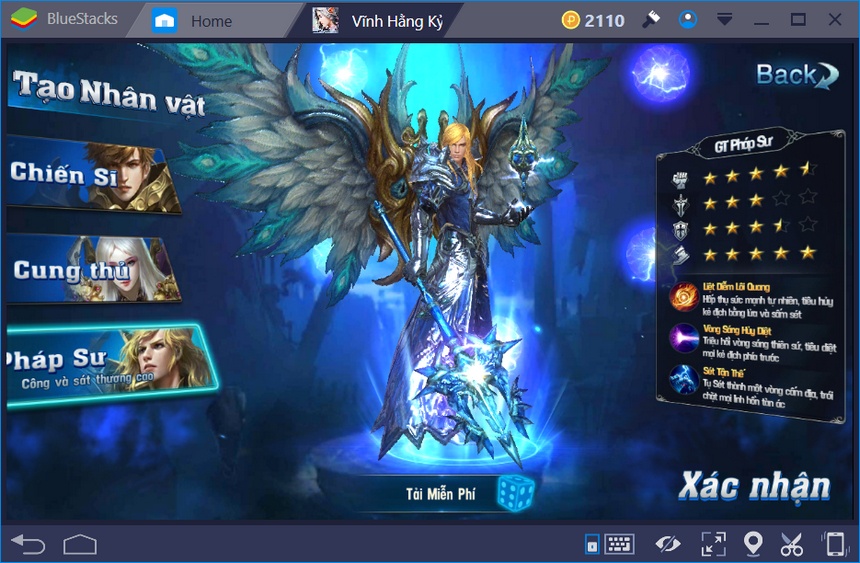 Giới thiệu class nhân vật trong game Vĩnh Hằng Kỷ Nguyên