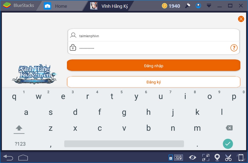 Cách chơi Vĩnh Hằng Kỷ Nguyên Mobile trên PC bằng BlueStacks