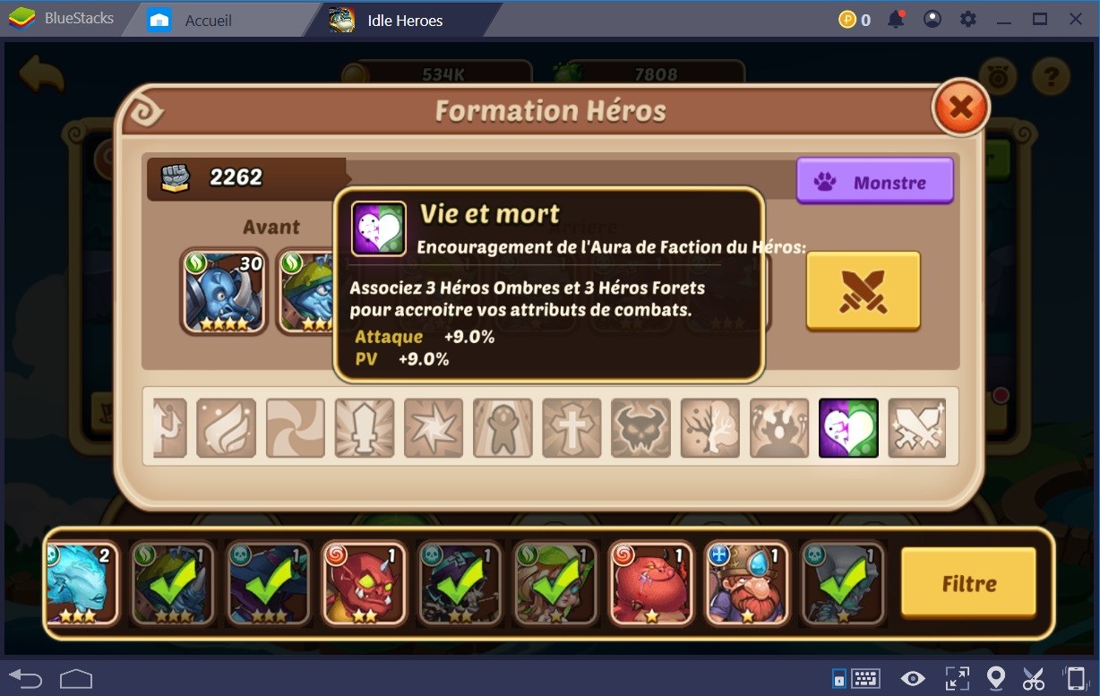 Idle Heroes : facilitez vos batailles et optimisez votre temps de jeu