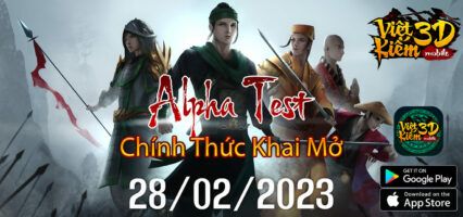 Việt Kiếm 3D: Game mobile MMORPG ‘made in Vietnam’ chuẩn bị Alpha Test