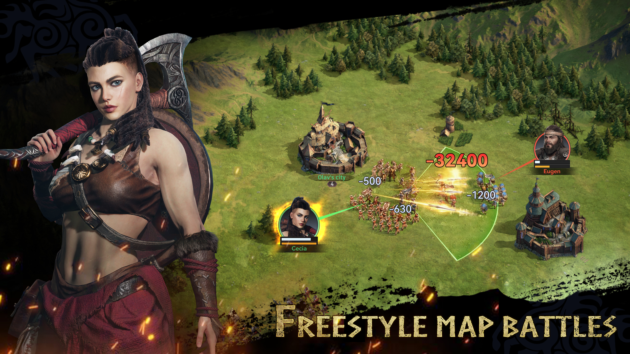Viking Rise — новая стратегическая игра, выпущенная создателями Lords Mobile