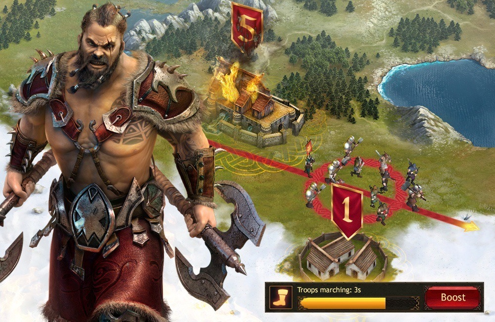 Vikings: War of Clans - Guia de estratégia para maximizar seus recursos usando táticas de capacidade