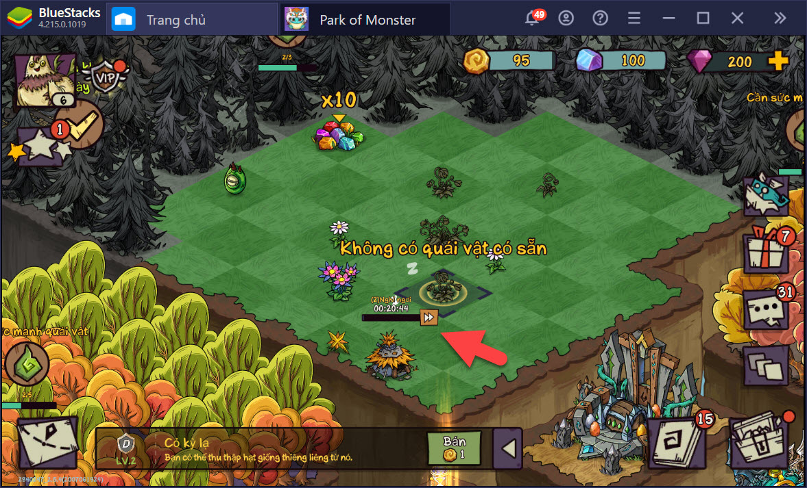 Dạo chơi công viên quái vật Park of Monster trên PC