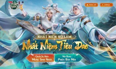 Võ Lâm Truyền Kỳ 1 Mobile giới thiệu phiên bản mới Nhất Niệm Tiêu Dao