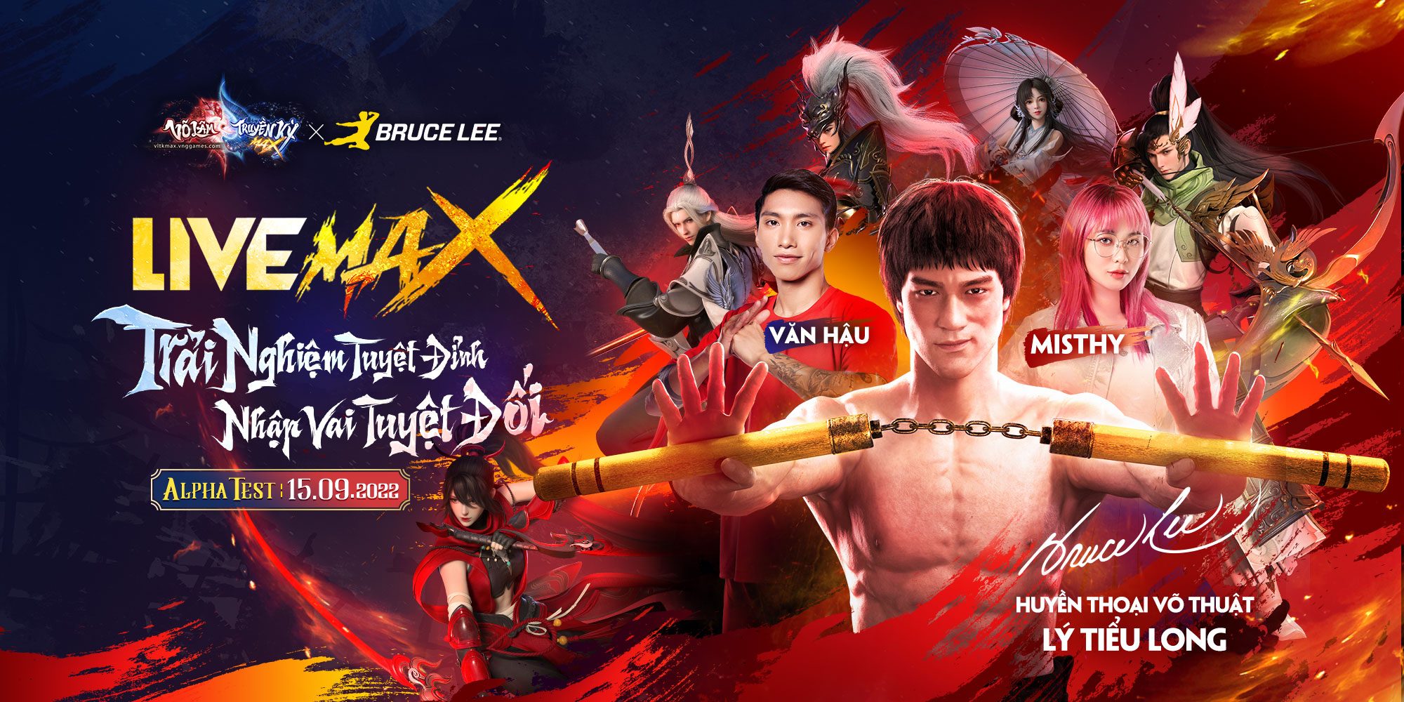 Võ Lâm Truyền Kỳ MAX công bố huyền thoại võ thuật Lý Tiểu Long sẽ là đại sứ hình tượng
