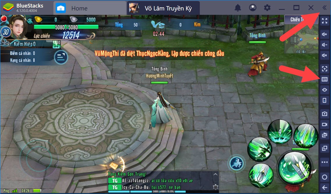 Tối ưu PVP với Game Controls trong VLTK Mobile