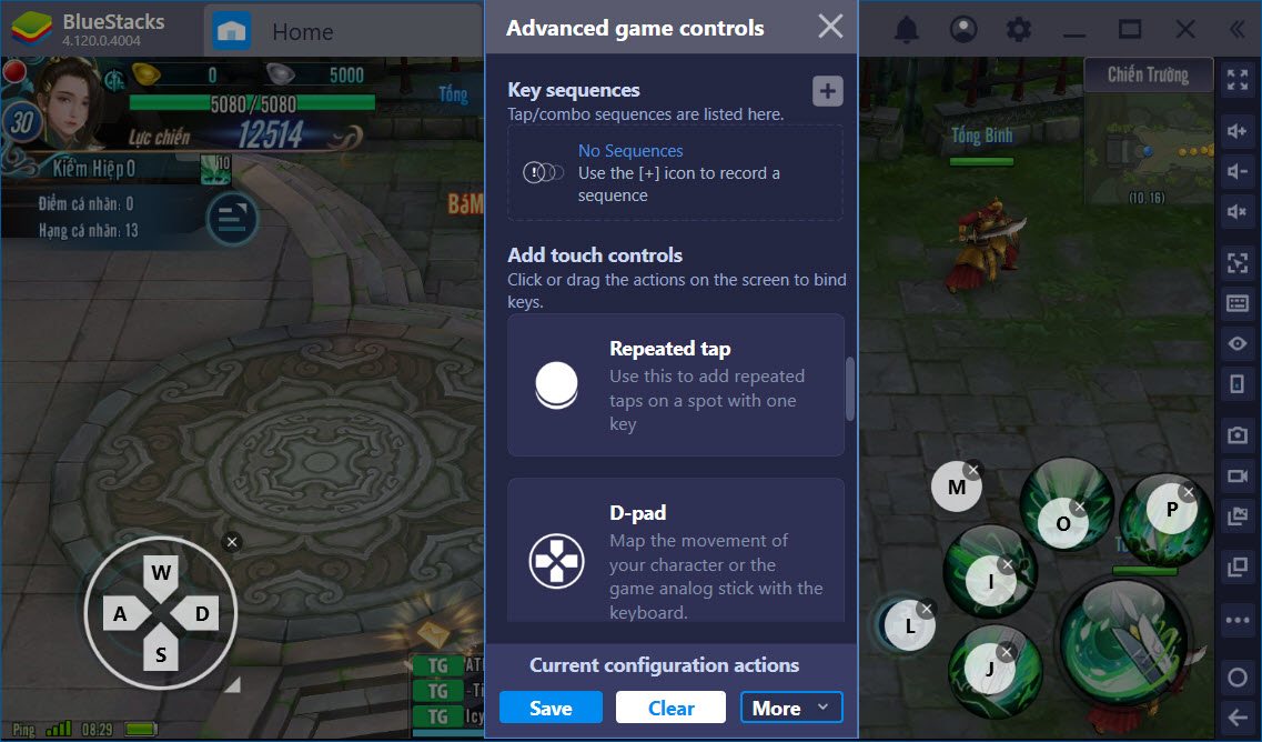 Tối ưu PVP với Game Controls trong VLTK Mobile