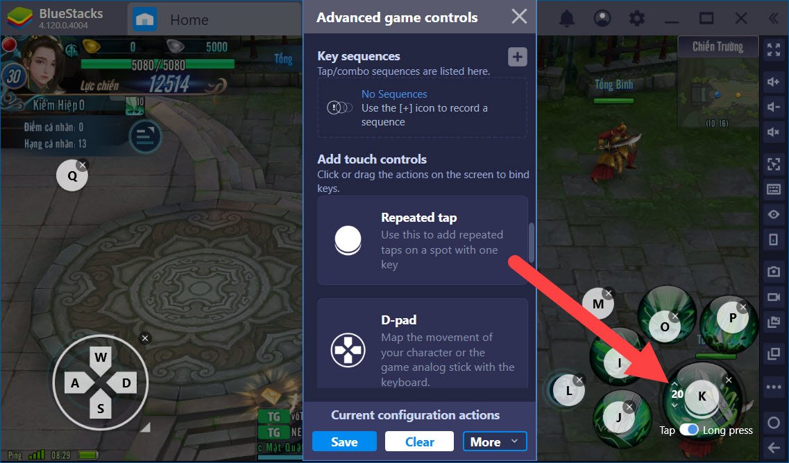 Tối ưu PVP với Game Controls trong VLTK Mobile