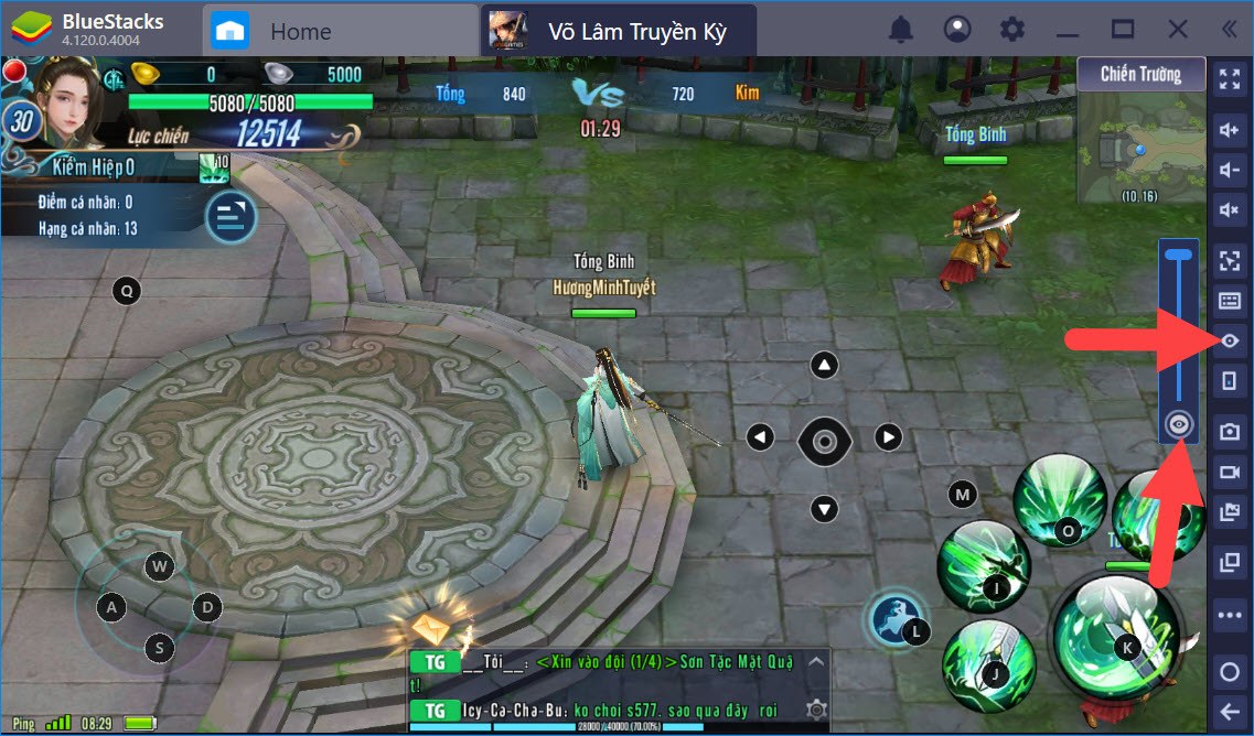 Tối ưu PVP với Game Controls trong VLTK Mobile