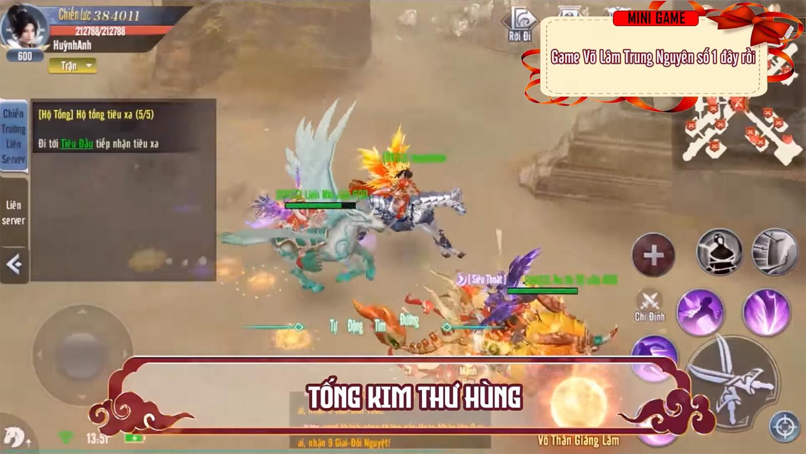 Game nhập vai chủ đề kiếm hiệp Võ Lâm Thiên Tuyệt sắp phát hành