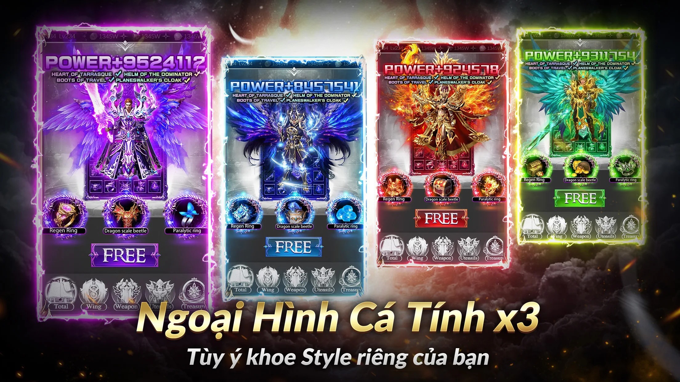 Võ Thần Kỳ Tích: Game nhập vai rảnh tay sắp phát hành