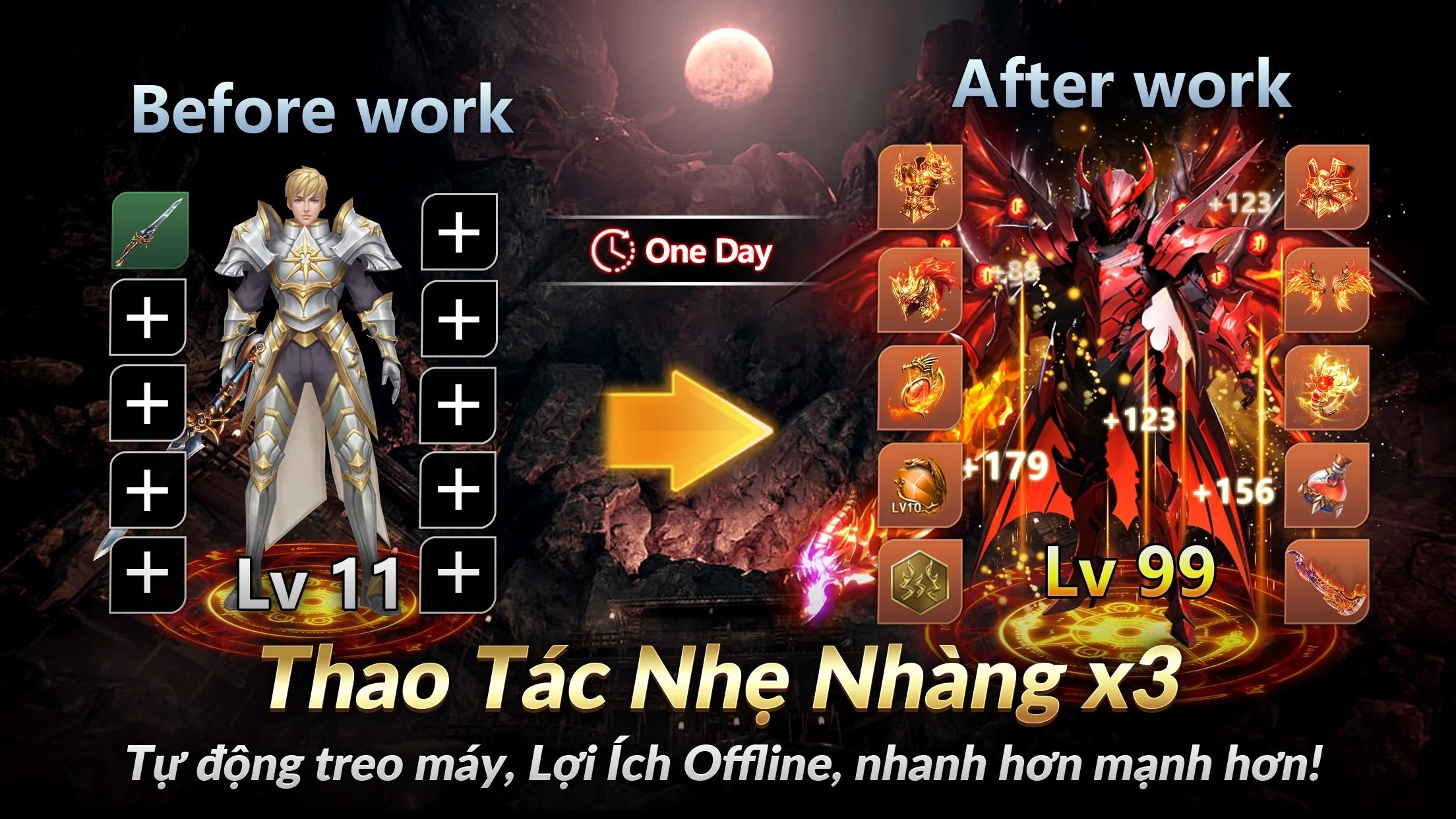 Võ Thần Kỳ Tích: Game nhập vai rảnh tay sắp phát hành