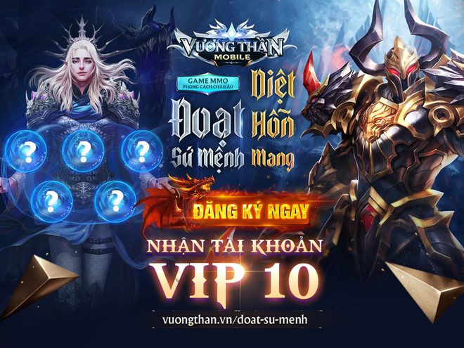 Vương Thần Mobile với thế giới Thần Ma ra mắt tháng 2/2021