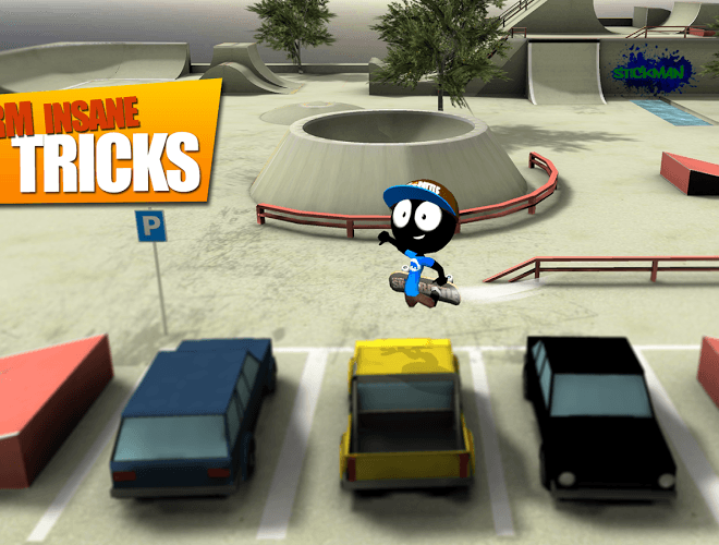 Download Stickman Skate Battle on PC with BlueStacks