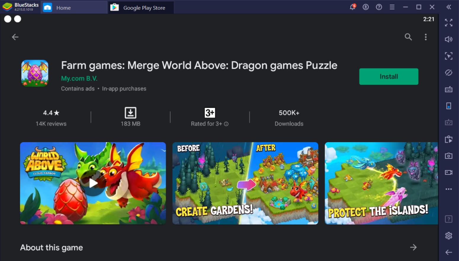 Play World Above on PC with BlueStacks