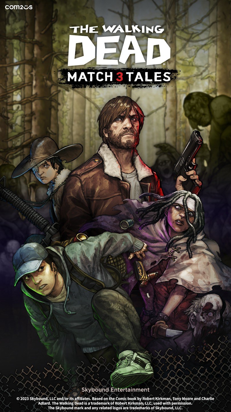 "The Walking Dead Match 3 Tales" Jetzt zur Vorabregistrierung auf Android geöffnet