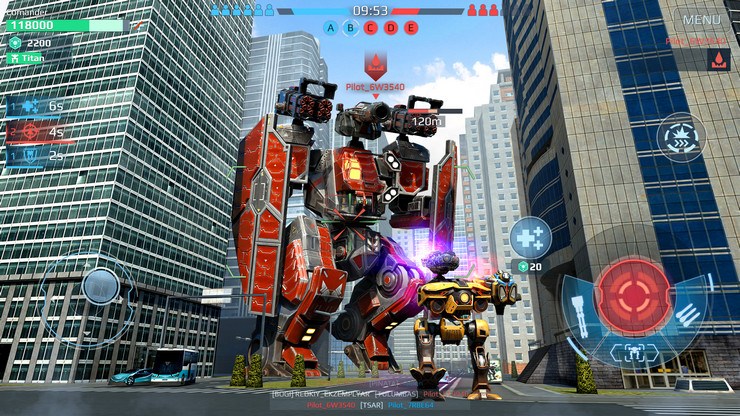 มาเล่นเกม War Robots PvP Multiplayer บน PC บนพีซีด้วย อีมูเลเตอร์ BlueStacks กันเถอะ