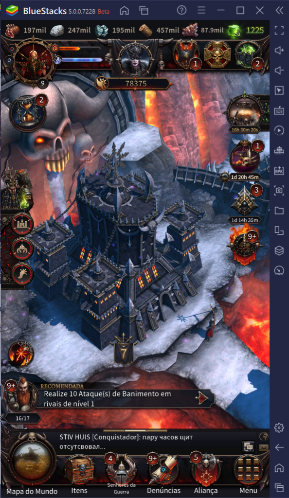 Preparando as fundações de uma Fortaleza de sucesso no Warhammer: Chaos & Conquest