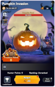 「寒霜啟示錄」萬聖節活動