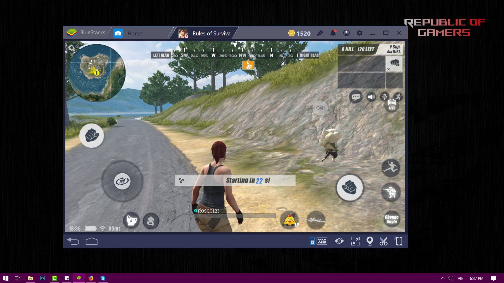 Lợi thế khi chơi Rules of Survival trên PC so với di động