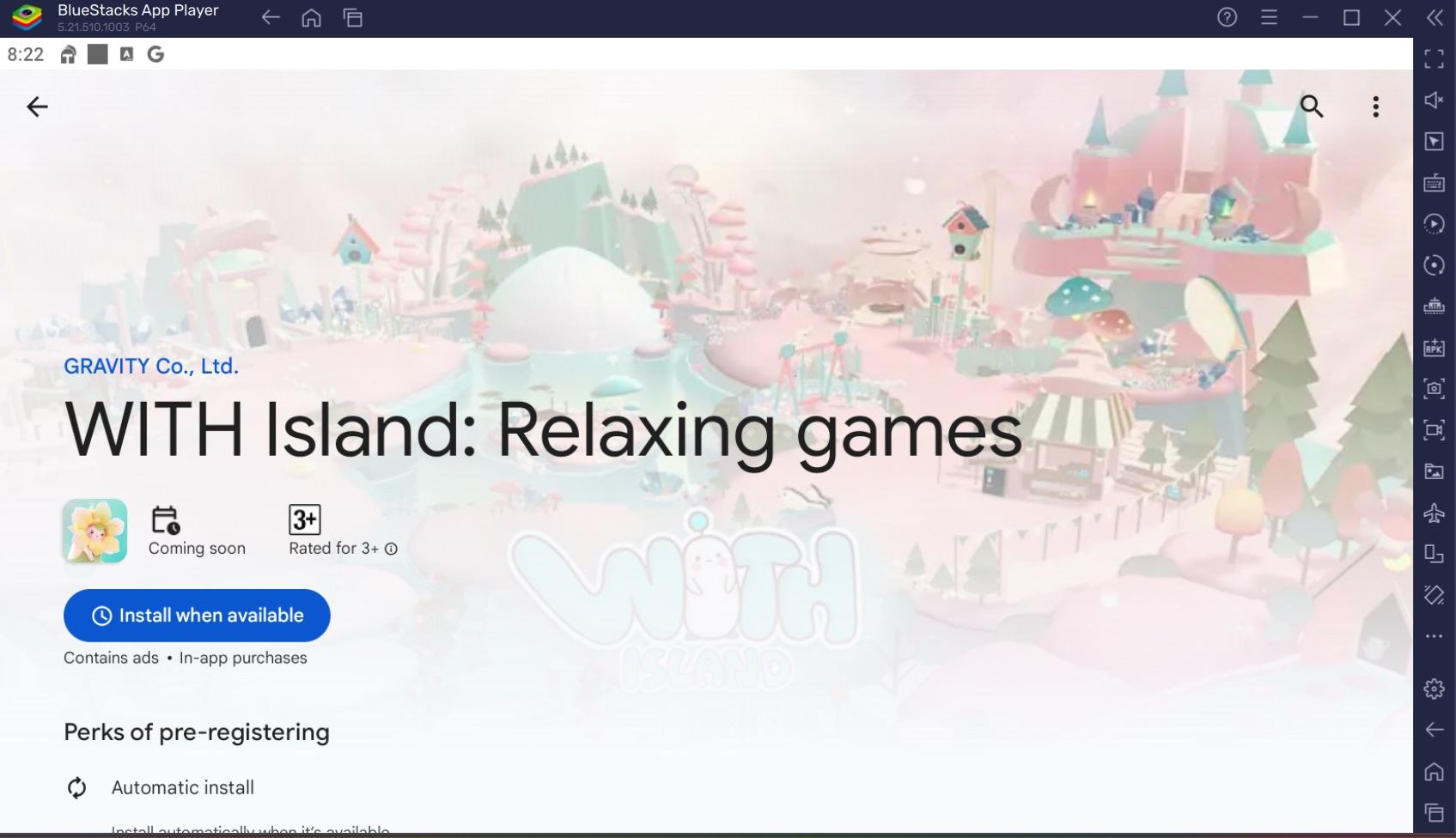 Cara Download Dan Memainkan Game WITH Island: Relaxing games di PC dengan BlueStacks!